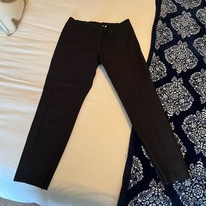 Next vintage mid-rise cropped black tapered slacks